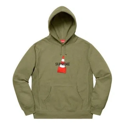 Supreme Fw19 Week 1 Cone Hooded Sweatshirt 'green'