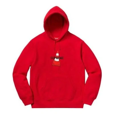 Supreme Fw19 Week 1 Cone Hooded Sweatshirt 'red'