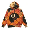 Supreme Fw19 Week 1 Martin Wong 8-ball Hooded Sweatshirt In Multi