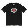 Supreme Fw19 Week 1 New Shit Tee Logo Tee In Black