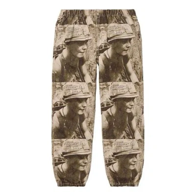 Supreme Fw19 Week 1  Is Love Skate Pant Printing Long Pants Unisex Gray In Multi