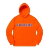 Supreme Fw19 Week 1 The Most Hooded Sweatshirt Logo 'orange'