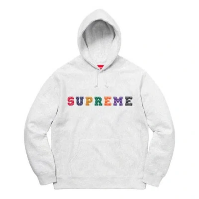 Supreme Fw19 Week 1 The Most Hooded Sweatshirt Logo 'white'