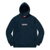 Supreme X Swarovski Motion-logo Hoodie In Blue
