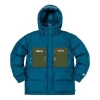 Supreme Fw19 Week 16 Gore-tex 700-fill Down Parka Jacket 'navy' In Blue