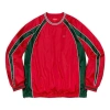 Supreme Fw19 Week 16 Piping Warm Up Pullover Sweater 'red'