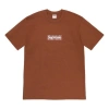 Supreme Fw19 Week 17 Bandana Box Logo Tee In Brown