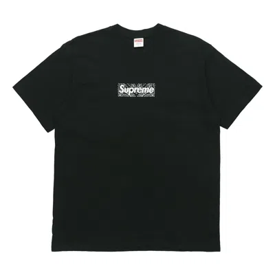 Supreme Fw19 Week 17 Bandana Box Logo Tee In Black