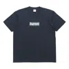 Supreme Fw19 Week 17 Bandana Box Logo Tee In Blue