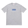 Supreme Fw19 Week 17 Bandana Box Logo Tee Cashew Short Sleeve Unisex Gray