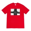 Supreme Fw19 Week 17 Bridge Tee Graffiti Printing Short Sleeve Unisex Red