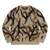 Supreme Fw19 Week 2 Tribal Camo Sweater