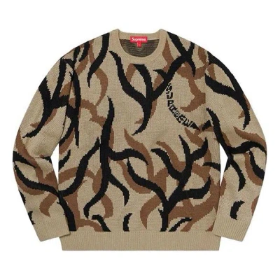 Supreme Fw19 Week 2 Tribal Camo Sweater