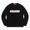 Supreme Fw19 Week 3 Breed Crewneck Chest Logo Round Neck Unisex Black