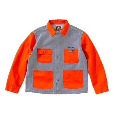 Supreme Fw19 Week 3 X Ben Davis Chore Coat In Red