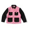 Supreme Fw19 Week 3 X Ben Davis Chore Coat 'black Pink'