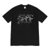 Supreme Fw19 Week 4 X The Velvet Underground Drawing Tee In Black
