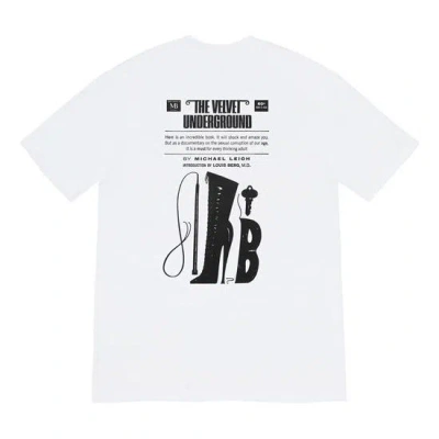 Supreme Fw19 Week 4 X The Velvet Underground Tee In White