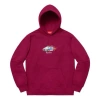 Supreme Fw19 Week 5 Cop Car Hooded Sweatshirt In Burgundy