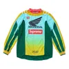 Supreme Fw19 Week 6 X Honda X Fox Racing Moto Jersey Top In Green