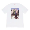 Supreme Fw19 Week 7 American Picture Tee Usa Photo Printing Short Sleeve Unisex White