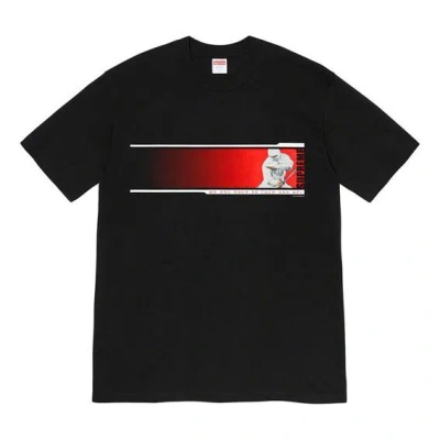 Supreme Fw19 Week 7 Were Back Tee Printing Short Sleeve Unisex Black