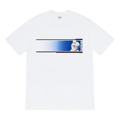 Supreme Fw19 Week 7 Were Back Tee Printing Short Sleeve Unisex White