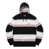 Supreme Fw19 Week 8 Stripe Hooded Sweatshirt In Multi