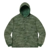 Supreme Fw19 Week 9 Reversible Dimensions Logo Denim Work Jacket In Green