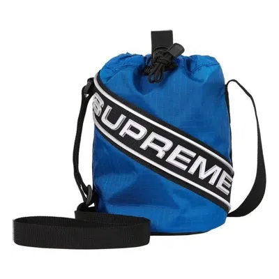 Supreme Fw23 Small Cinch Pouch 'blue'