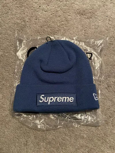 Pre-owned Supreme Fw23  New Era Box Logo Beanie