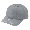 Supreme Fw23 Week 10 Stone Island Twill 6-panel Cap 'grey'
