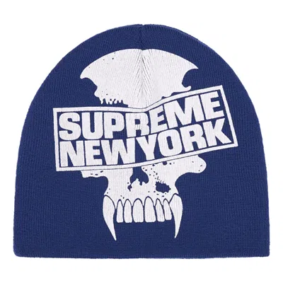 Supreme Fw23 Week 6 Bounty Hunter Beanie 'blue'