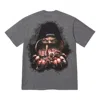 Supreme Fw23 Week 7 Fighter T-shirt 'grey' In Gray