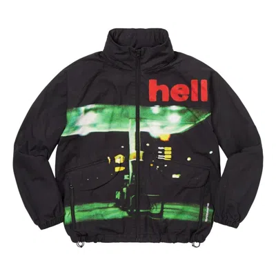 Supreme Fw23 Week12 Fw23 High Density Cotton Jacket 'black'