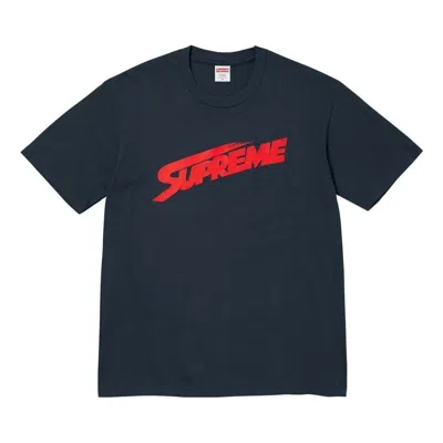 Supreme Fw23 Week7 Mont Blanc T-shirt 'navy' In Blue