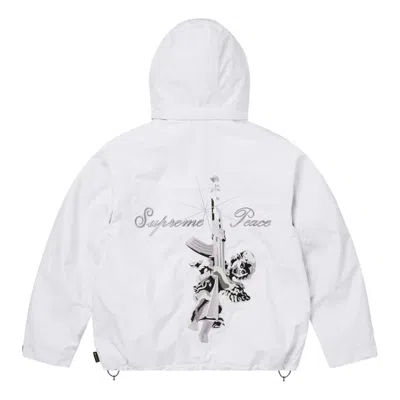 Supreme Fw26 Aoi Gore-tex Hooded Jacket 'white'