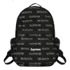 Supreme Logo-print Backpack Bag In Black