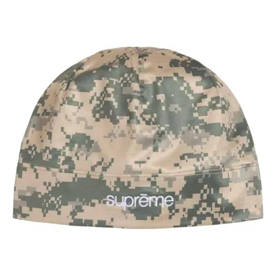 Supreme Base Layer Beanie Hat In Animal Print