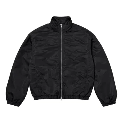 Supreme Fw26 Stand Collar Lined Nylon Jacket 'black'