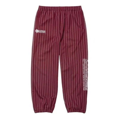 Supreme Fw26 X Martine Rose Track Pant 'burgundy'