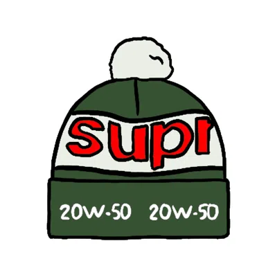 Pre-owned Supreme Garage Beanie In Green