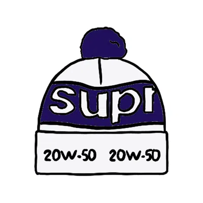 Pre-owned Supreme Garage Beanie In White