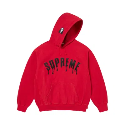Pre-owned Supreme Ghostface Arc Hooded Sweatshirt 'red' | Men's Size S