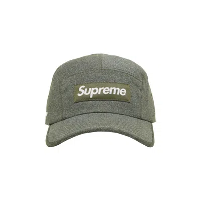 Pre-owned Supreme Glitter Cordura Camp Cap 'olive' | Green | Men's Size Onesize