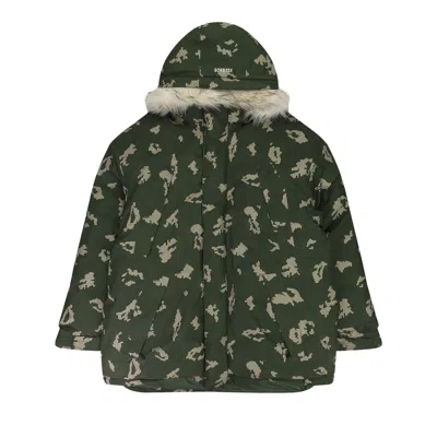 Pre-owned Supreme Gore-tex 700-fill Down Parka 'olive Russian Camo' In Green