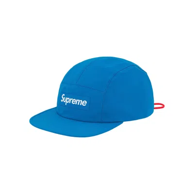 Pre-owned Supreme Gore-tex Camp Cap 'blue'