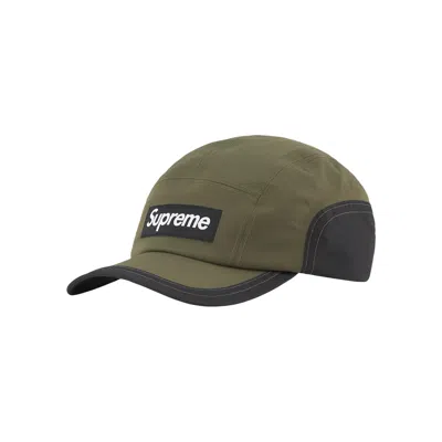 Pre-owned Supreme Gore-tex Camp Cap 'olive' In Green