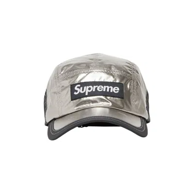 Pre-owned Supreme Gore-tex Camp Cap 'silver'