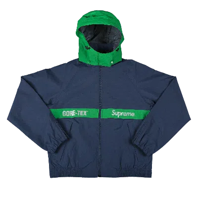 Pre-owned Supreme Gore-tex Court Jacket 'white'